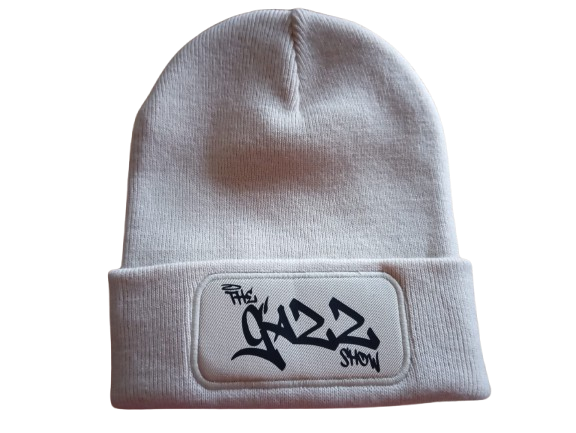 White TheGazzShow Beanie