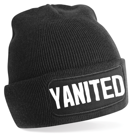 Black YANITED Beanie